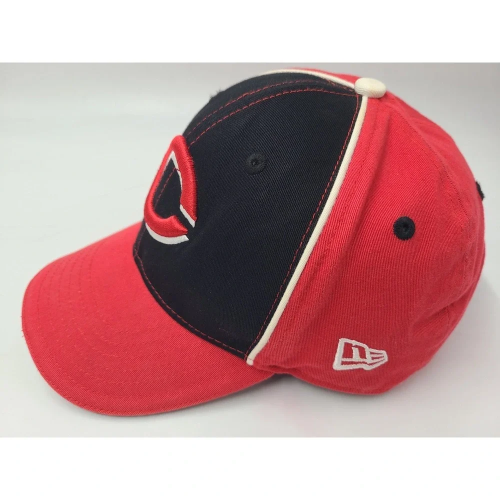 Youth Cincinnati Reds New Era Adjustable Hat Cap Boy Girl MLB Baseball Black Red